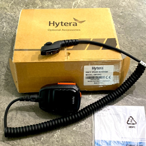Hytera Remote Speaker Microphone EUC Tactical Emergency - Picture 3 of 12